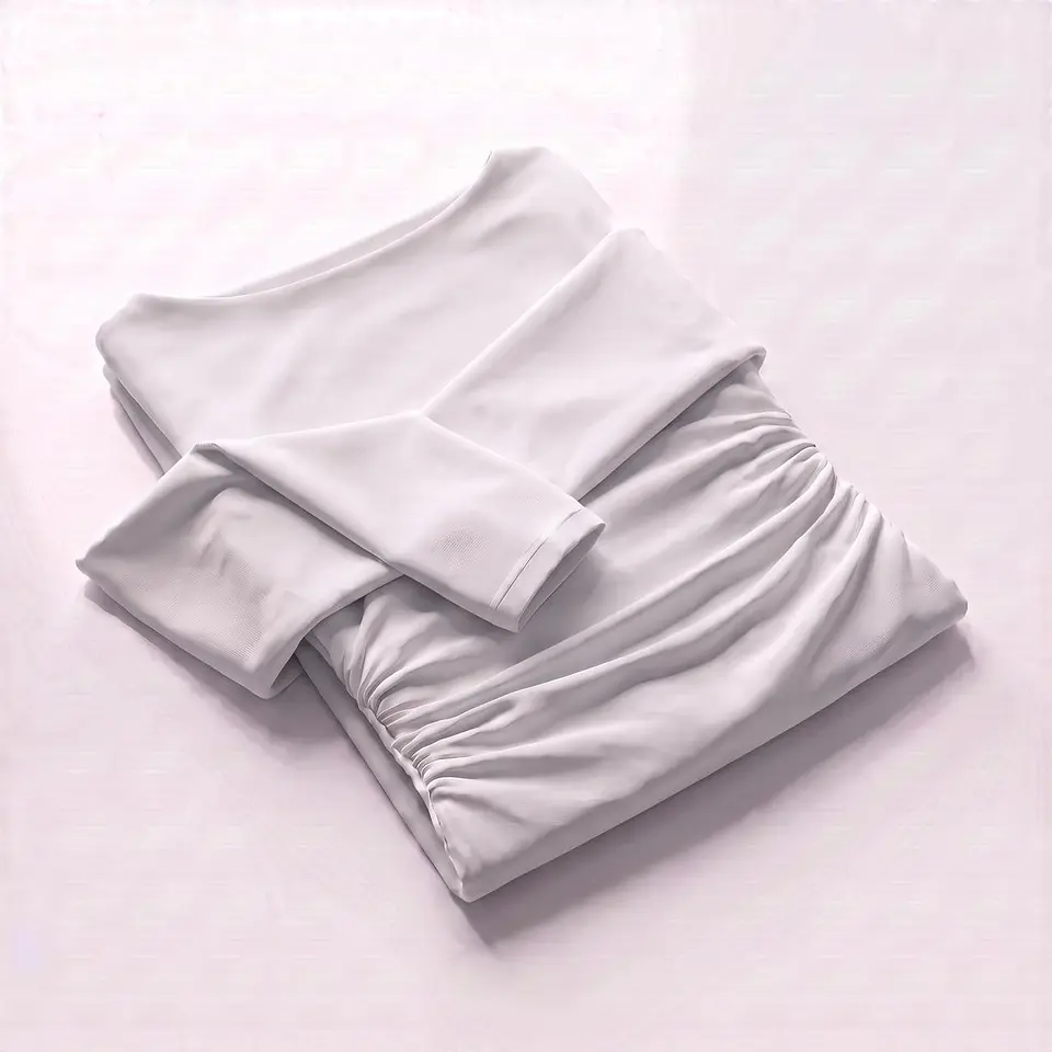 Camiseta modelo  drapeado  5