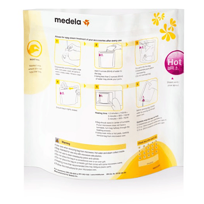 Medela - Sacos de esterilização para micro-ondas Quick Clean™