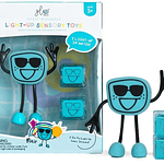 GLOPALS - Set Personaje + 2 cubos luz