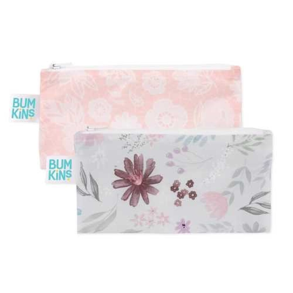 BUMKINS - Pack 2 bolsas floral