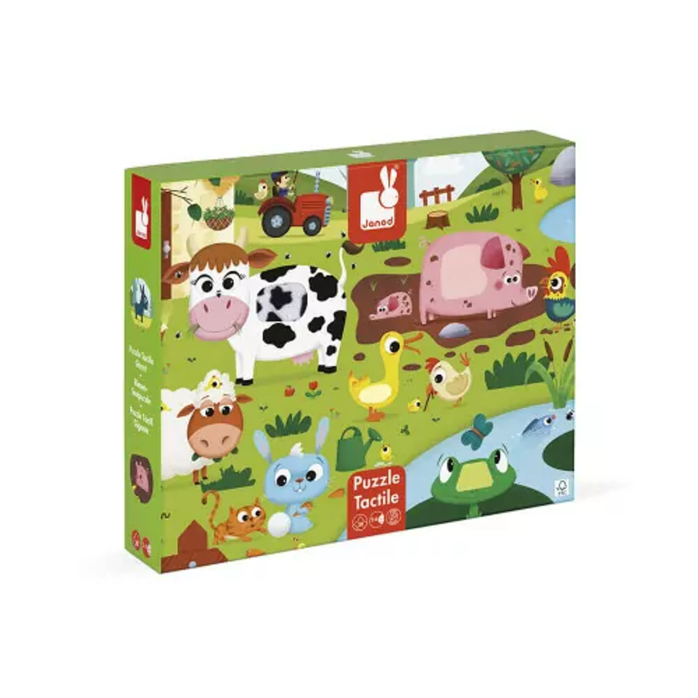 JANOD - Puzzle Animais da Quinta 20 pcs