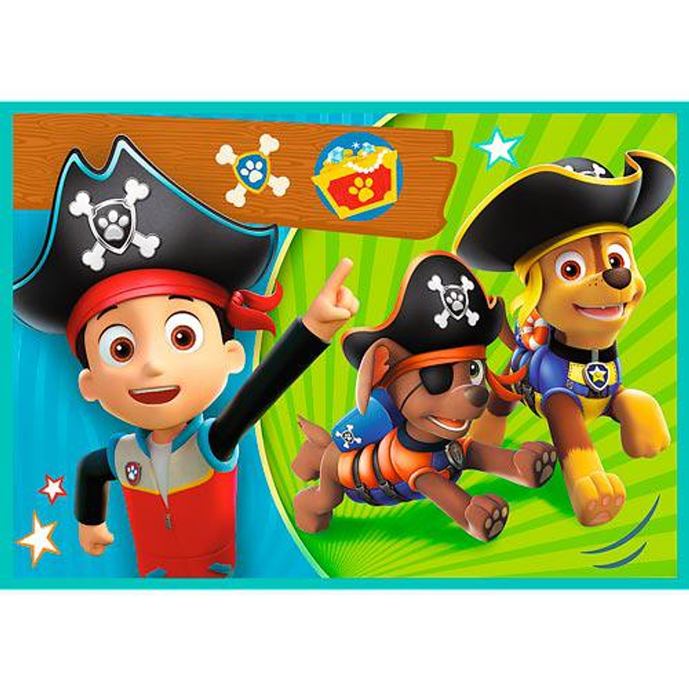TREFL - Puzzle Paw Patrol 4 em 1