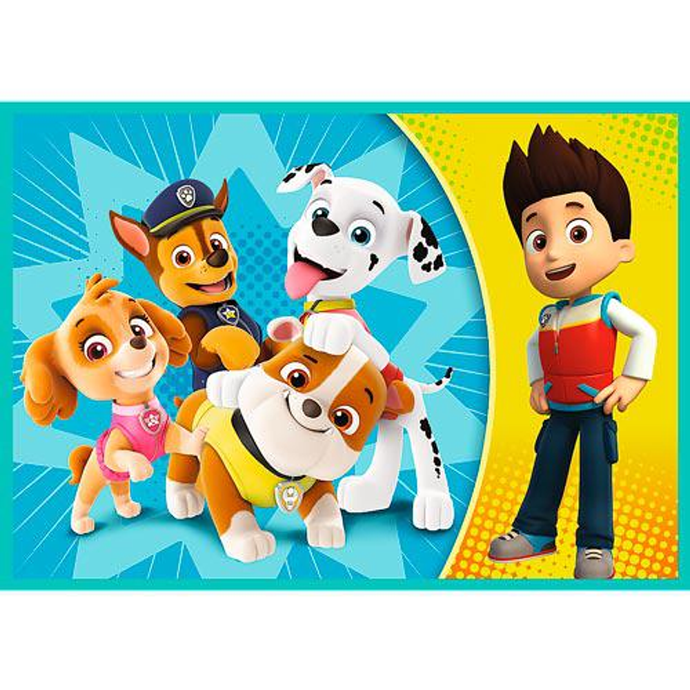 TREFL - Puzzle Paw Patrol 4 em 1
