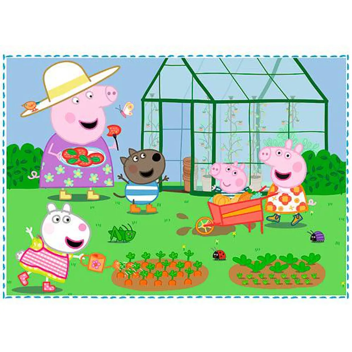 TREFL - Puzzle Peppa Pig 4 em 1