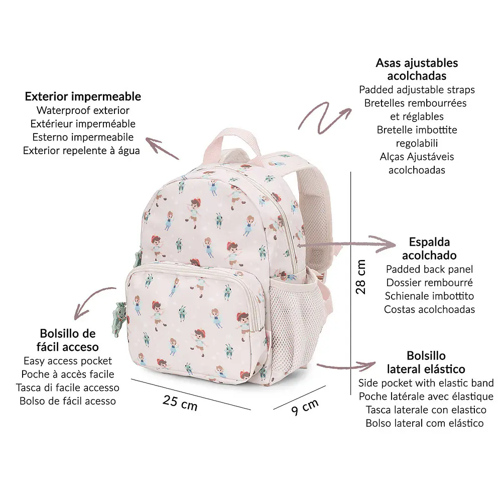 TUTETE - Mochila infantil 26/27  