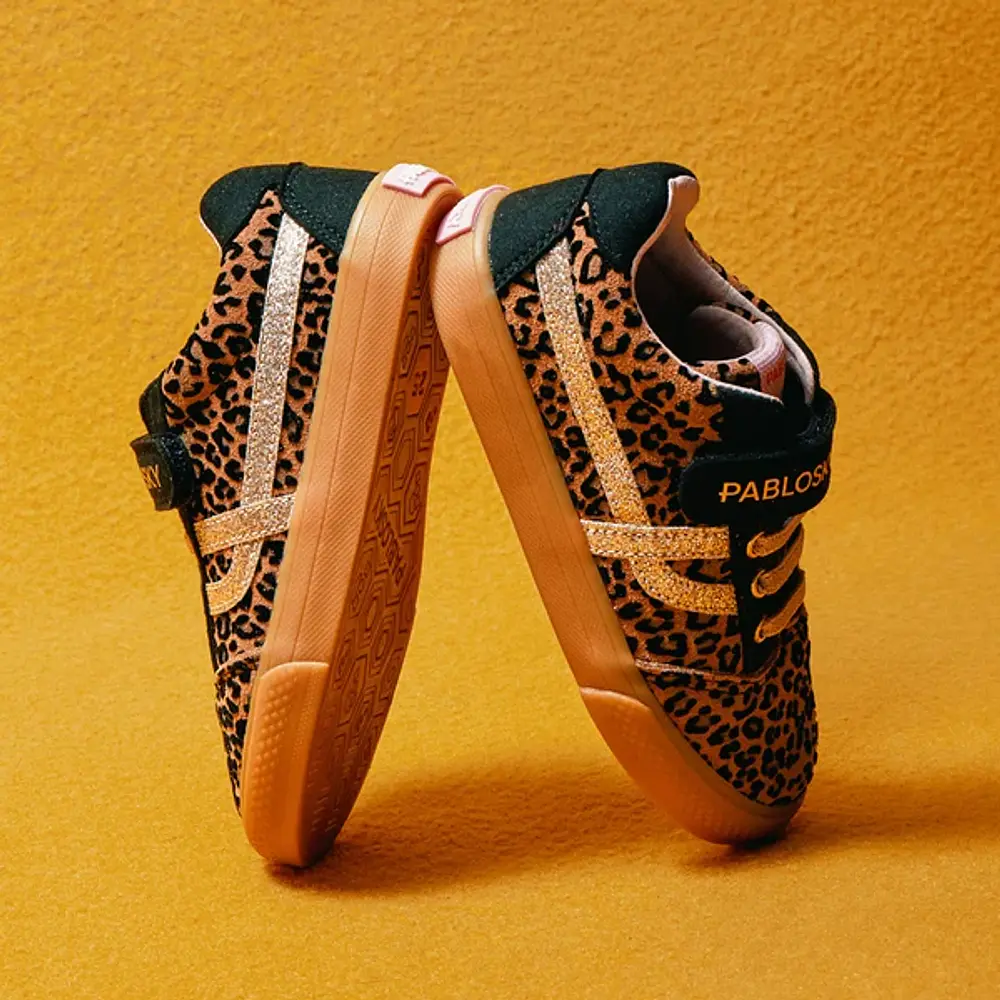 PABLOSKY - Ténis Serraje mini Leopardo 26/27