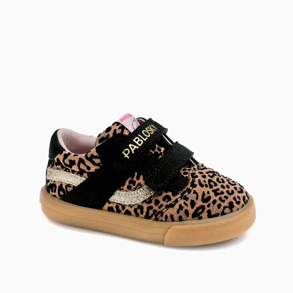 PABLOSKY - Ténis Serraje mini Leopardo 26/27