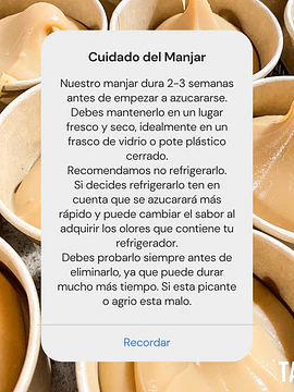 Manjar Blanco 1,25 kg