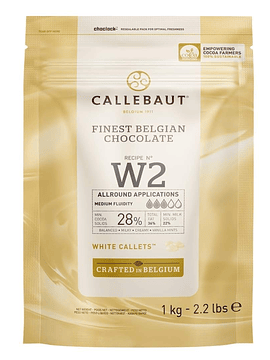 Chocolate W2 Blanco 28% | Callebaut
