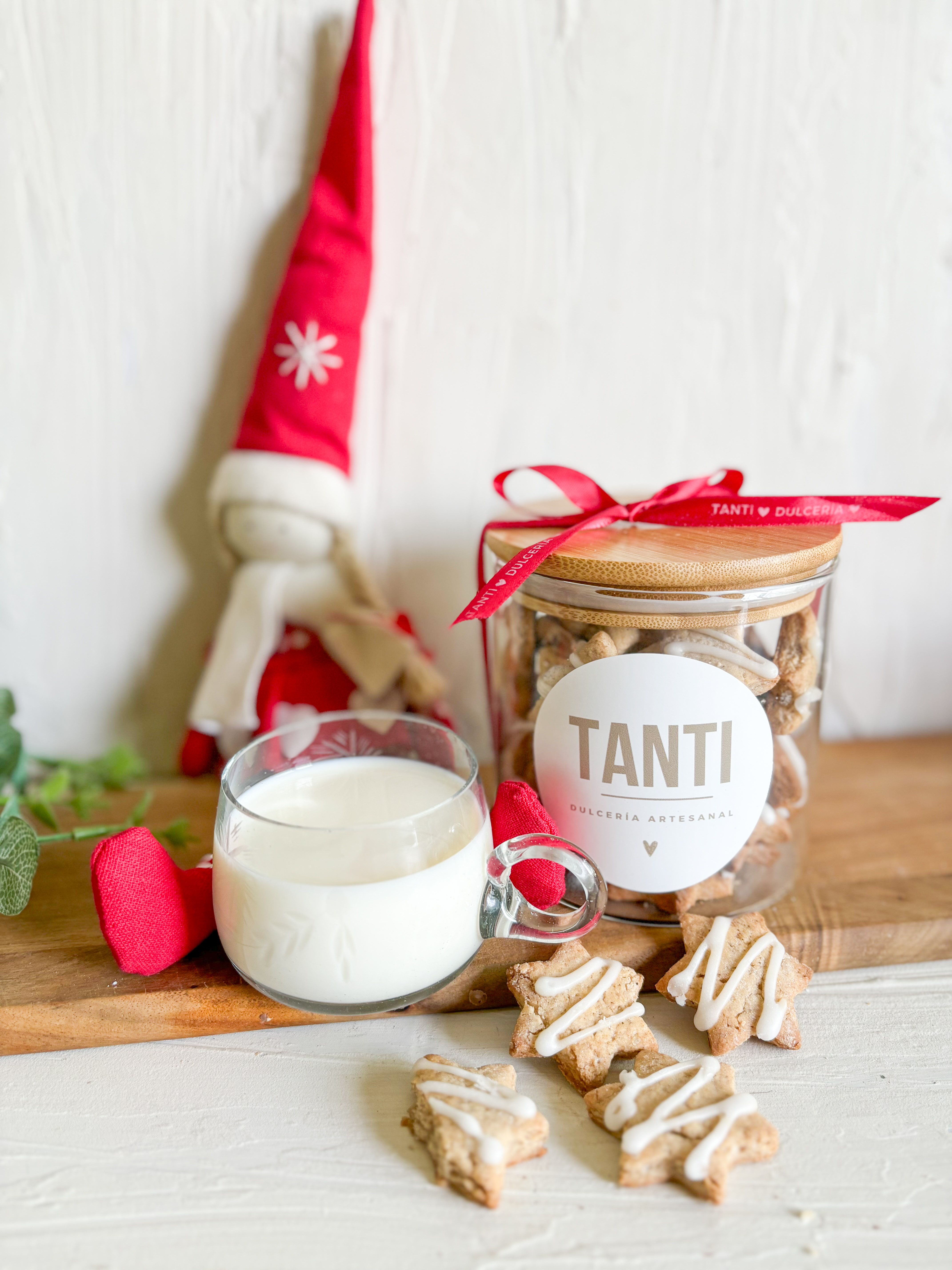 Frasco Galletitas de Navidad