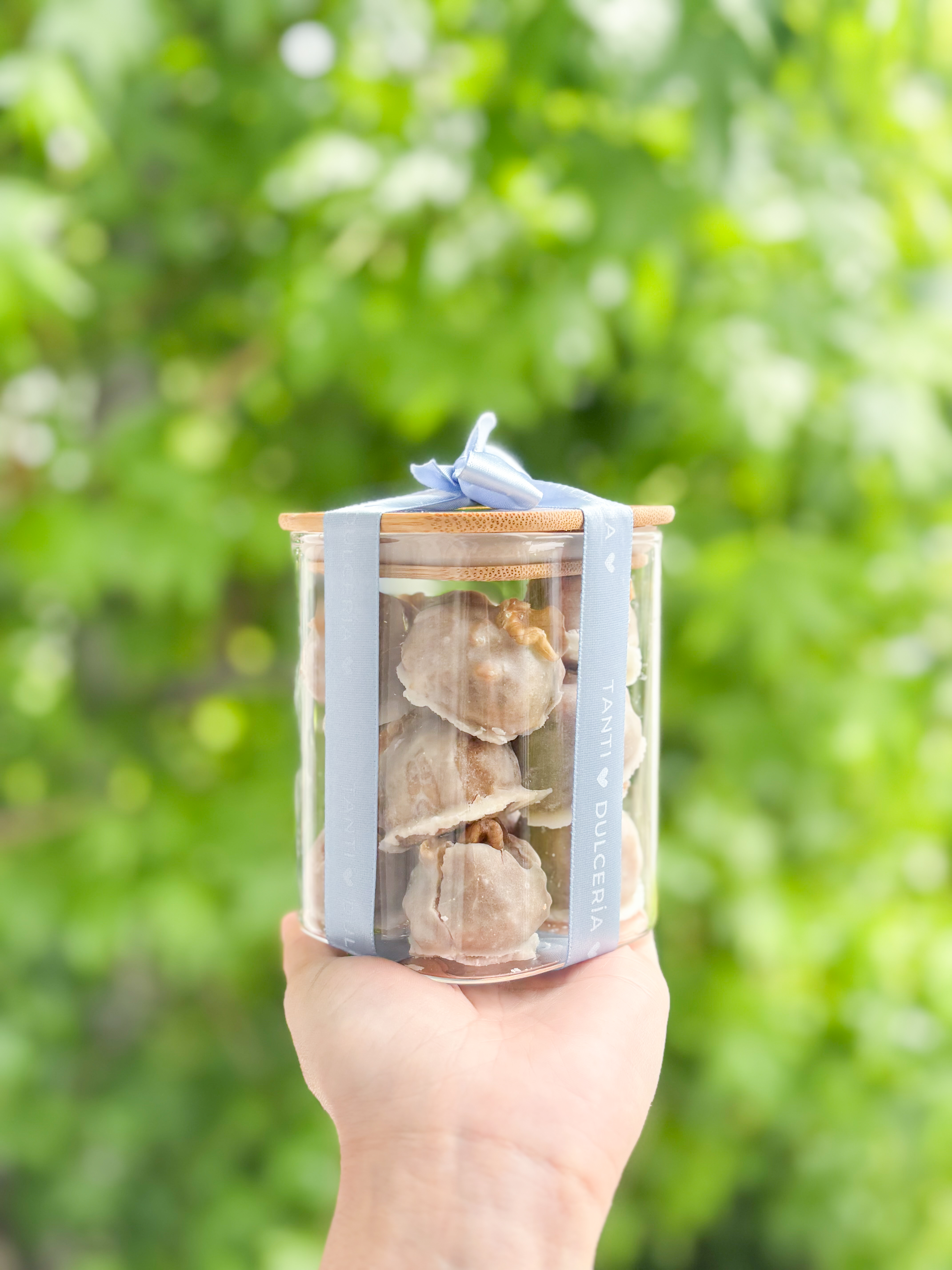 Frasco Bocados Manjar Nuez 250 gr