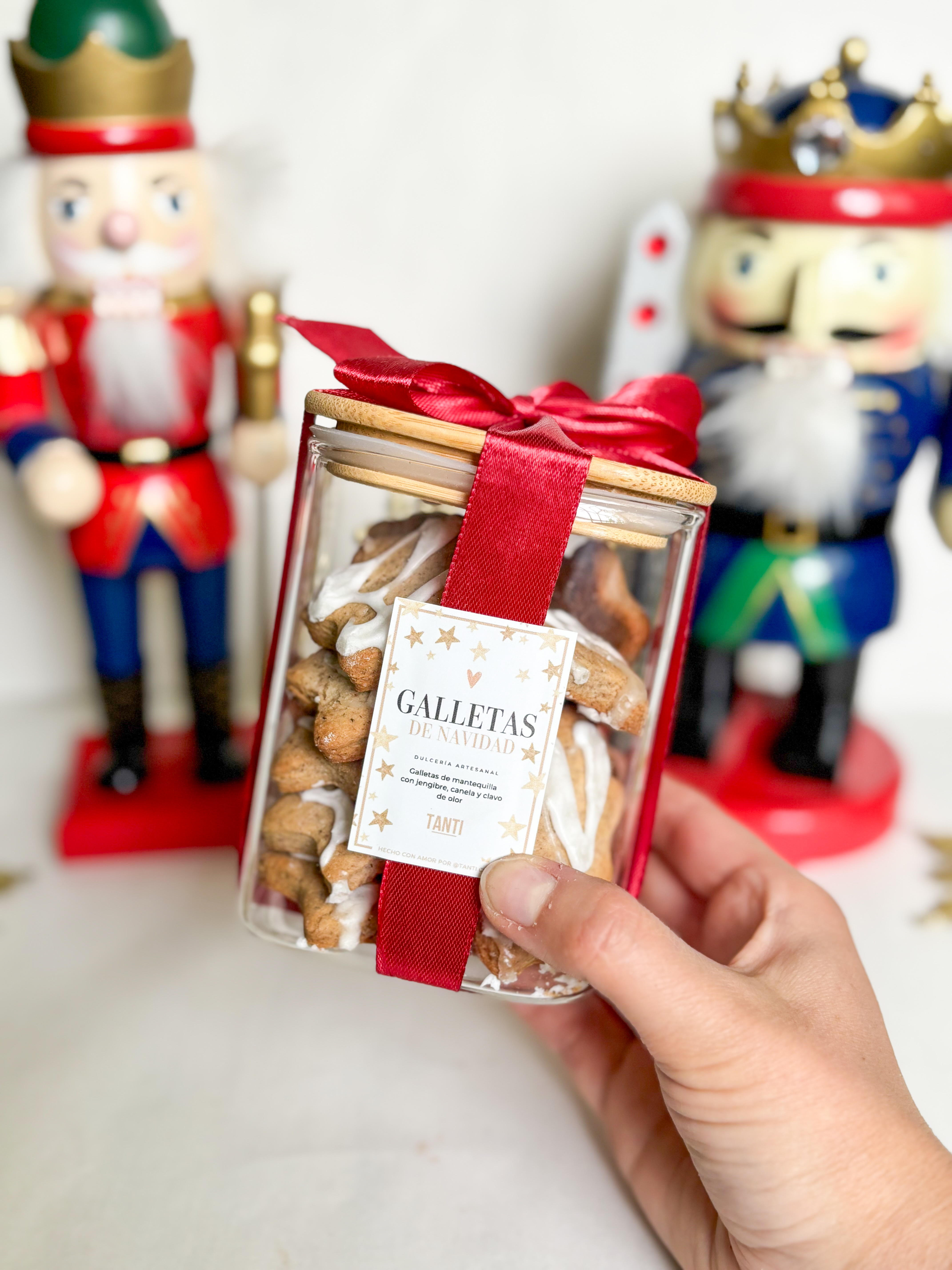 Frasco Galletitas de Navidad