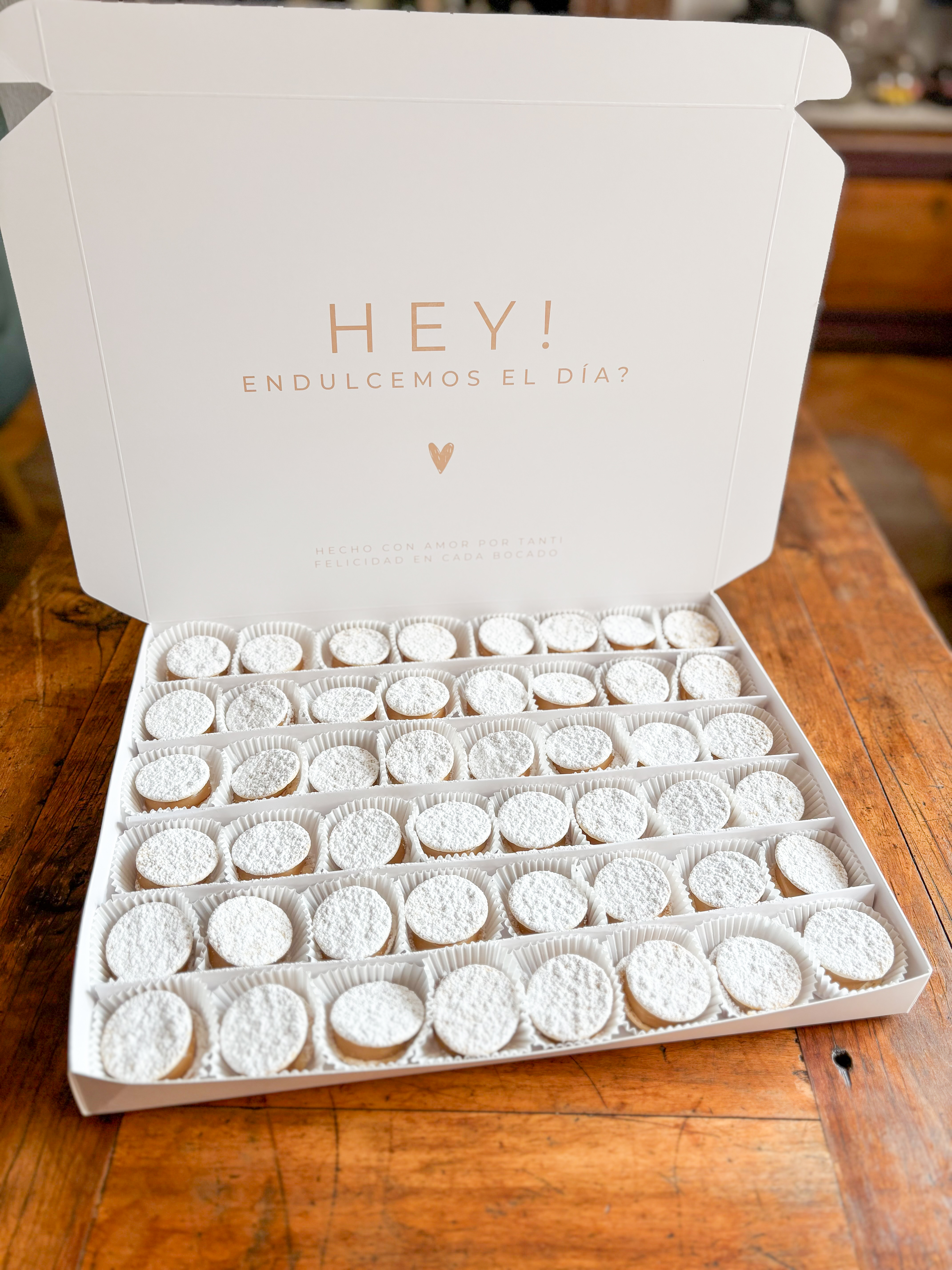 48 Mini Alfajores Sin Chocolate (Solo Retiro) 