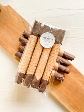 10 x 4 Barquillos con Chocolate