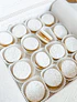8 Mini Alfajores Sin Chocolate