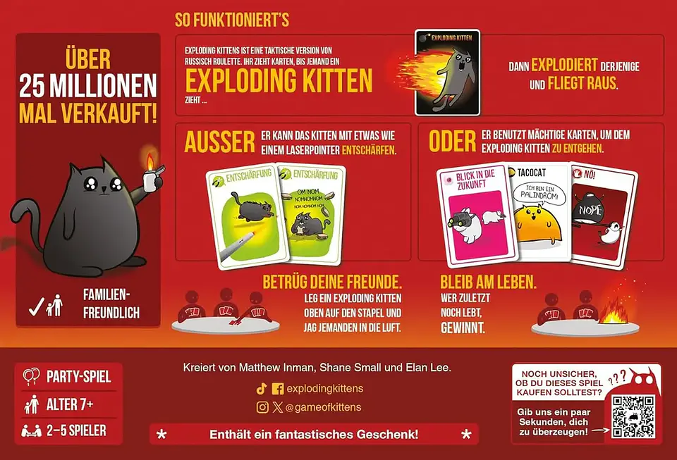 Exploding Kittens Base 2