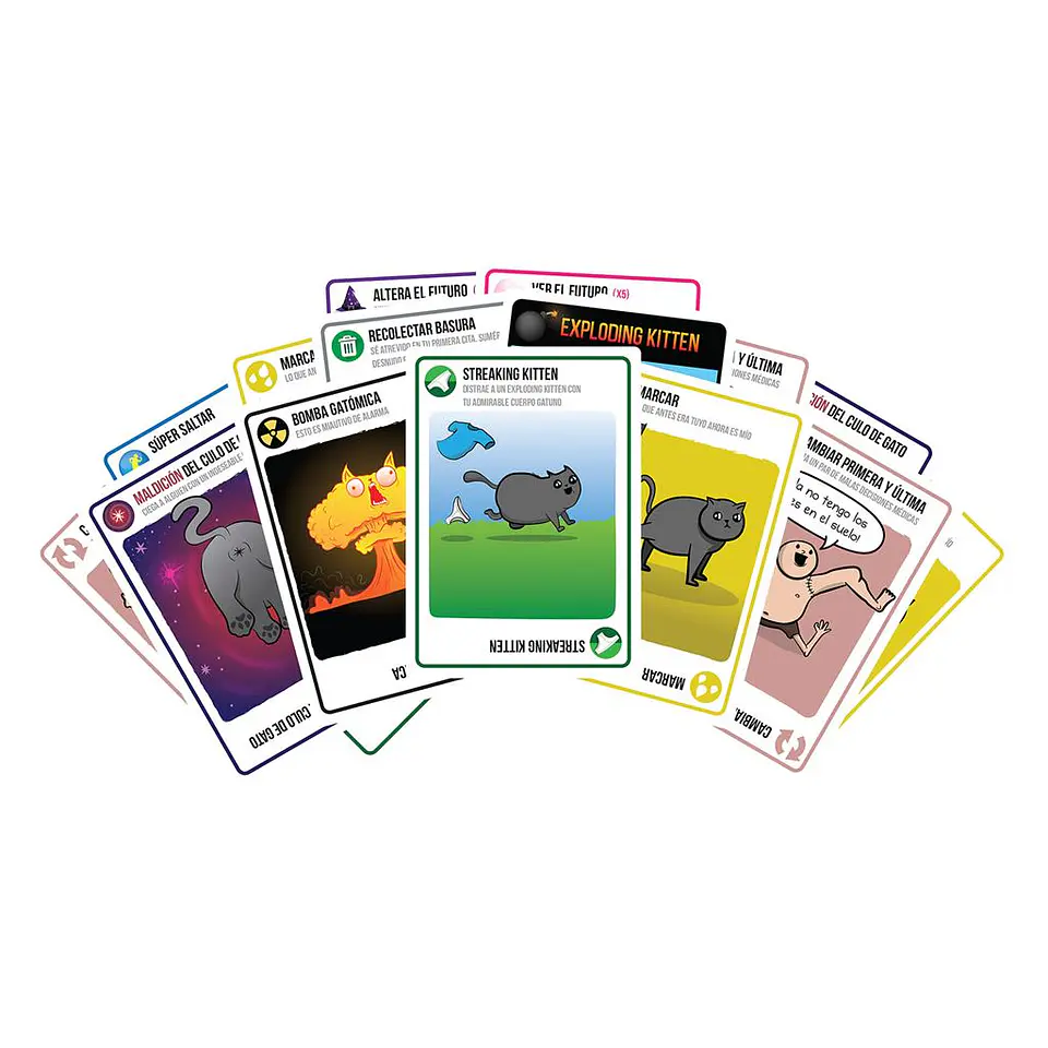 Exploding Kittens Streaking Kittens - Expansión 2
