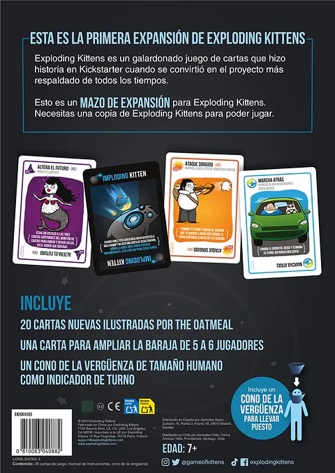 Exploding Kittens Imploding Kittens - Expansión