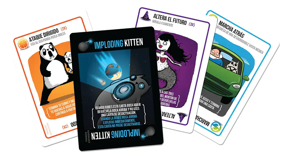 Exploding Kittens Imploding Kittens - Expansión 3