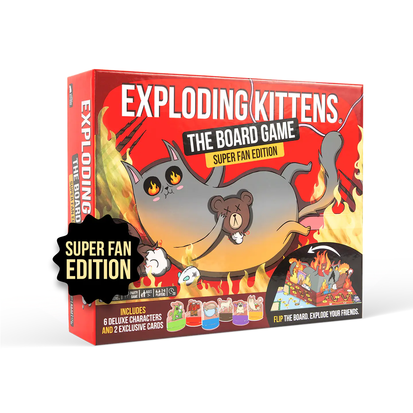Exploding Kittens El juego de tablero - Super Fan Edition 1