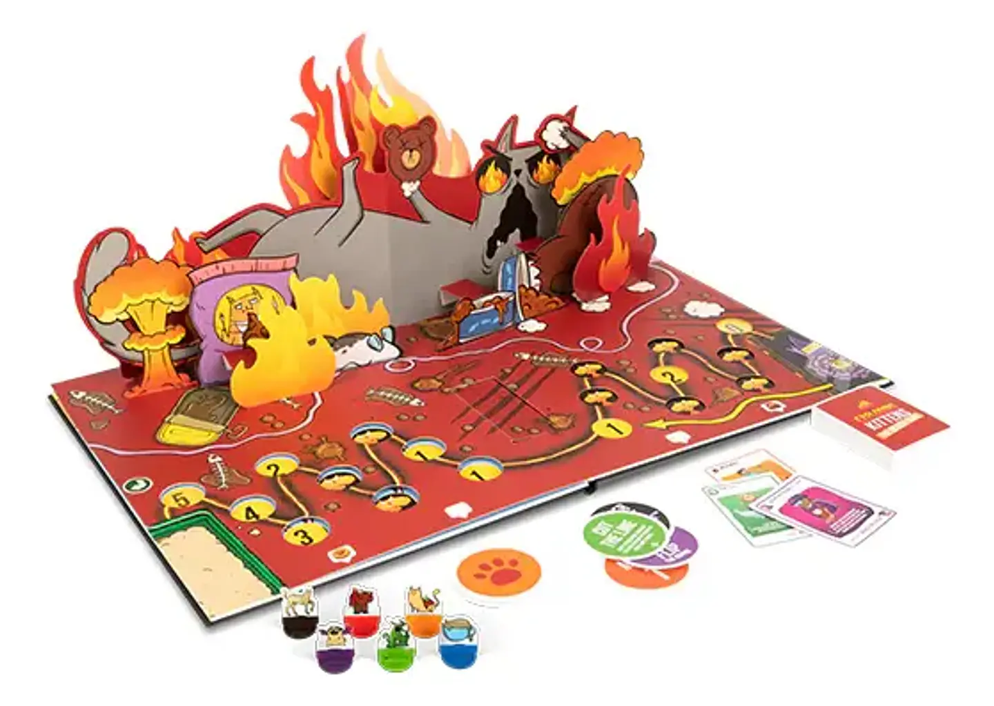 Exploding Kittens El juego de tablero - Super Fan Edition 3