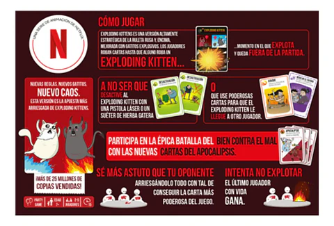 Exploding Kittens El Bien contra el Mal