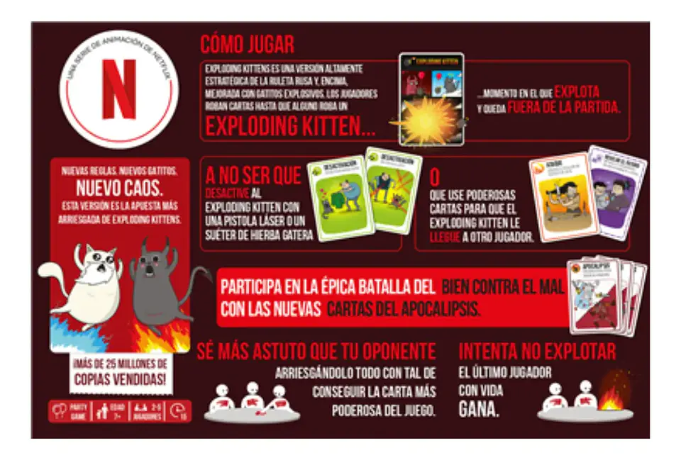 Exploding Kittens El Bien contra el Mal 2
