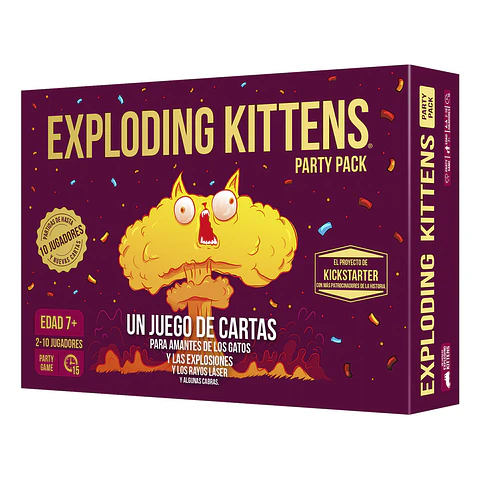 Exploding Kittens Party Pack Nueva Versión