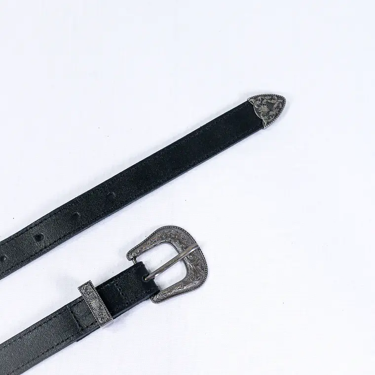 Cinturón Mujer Silver Roma 25mm 2