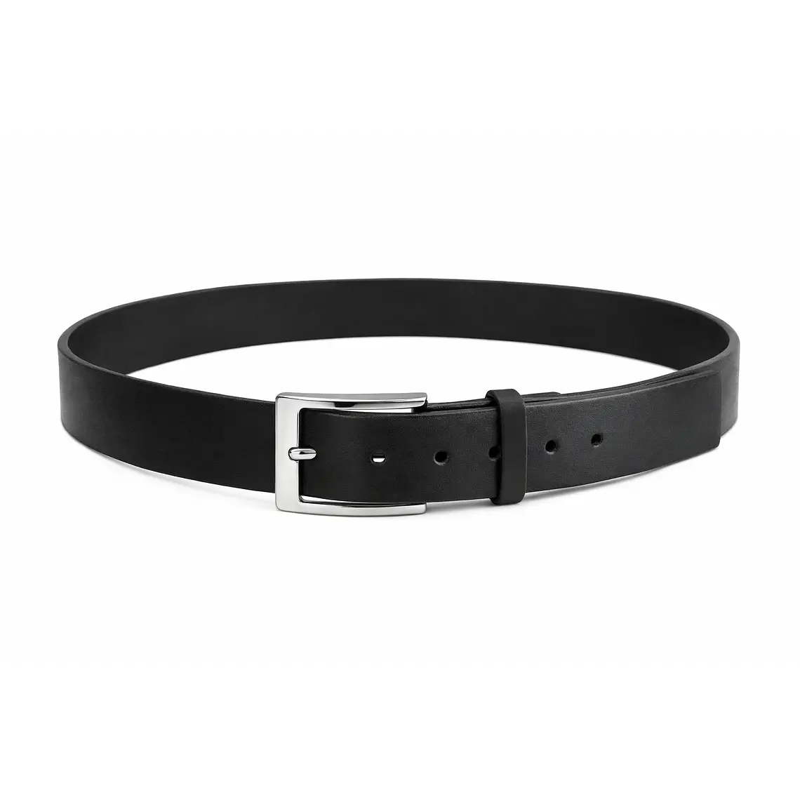 Cinturón Hombre Casual Negro 40mm 1