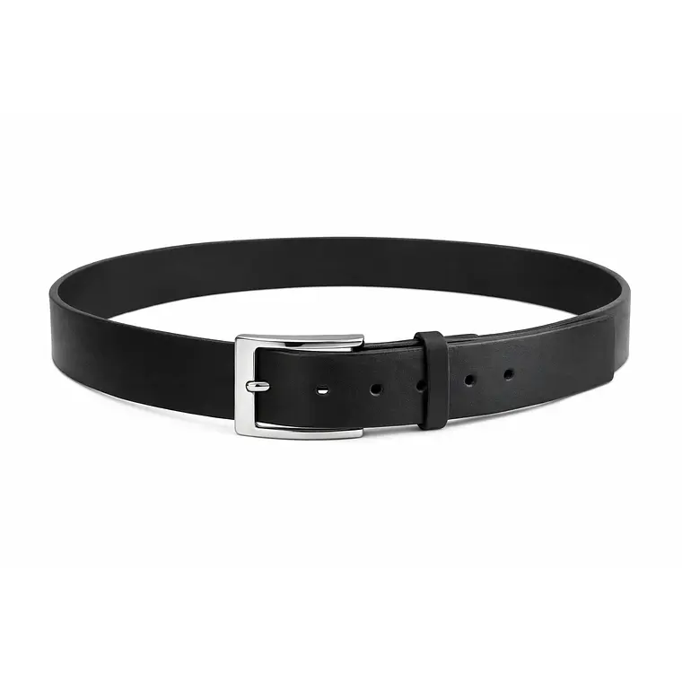 Cinturón Hombre Casual Negro 40mm 1