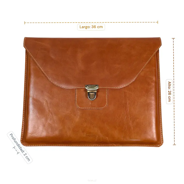 Funda para Notebook de Cuero — Hecha a Medida 7