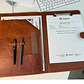 Carpeta de Cuero Rígida — Tamaño Oficio - Miniatura 8