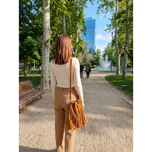 Cartera Venecia Gamuzón