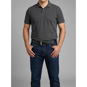 Cinturón Hombre Casual Negro 40mm
