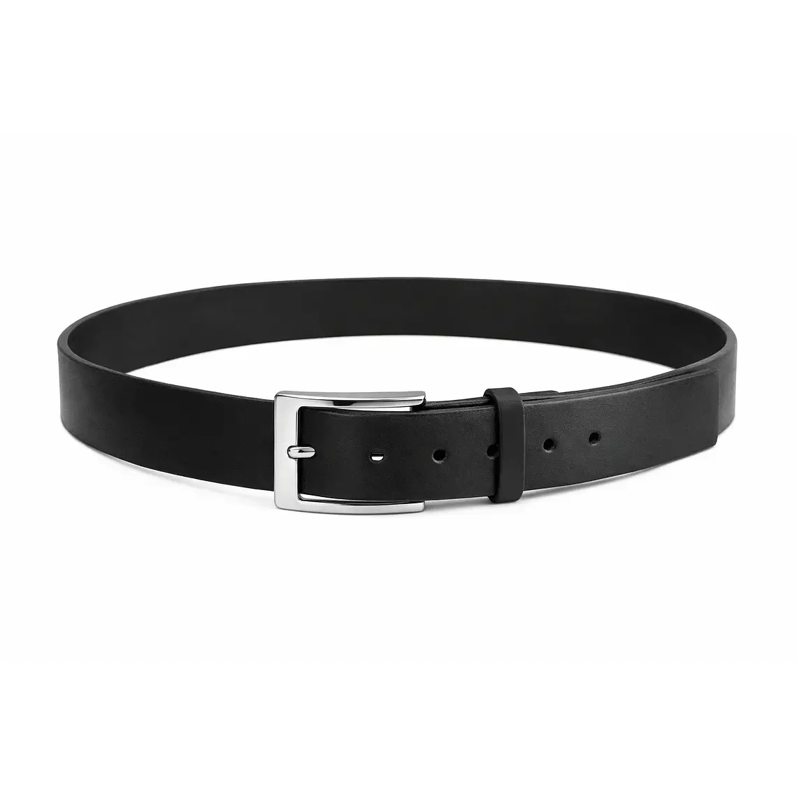 Cinturón Hombre Casual Negro 40mm 3