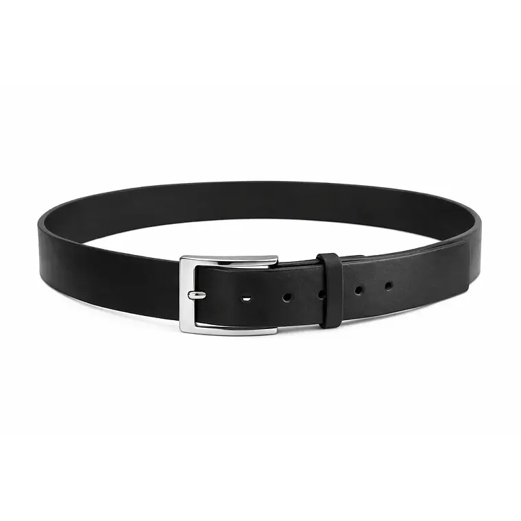 Cinturón Hombre Casual Negro 40mm 3