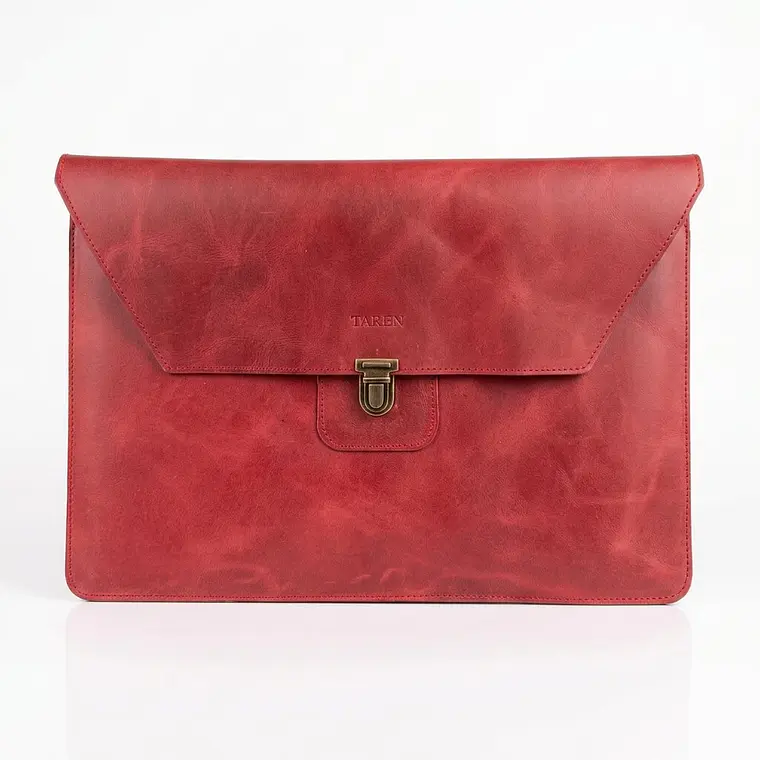 Funda para Notebook de Cuero — Hecha a Medida 14