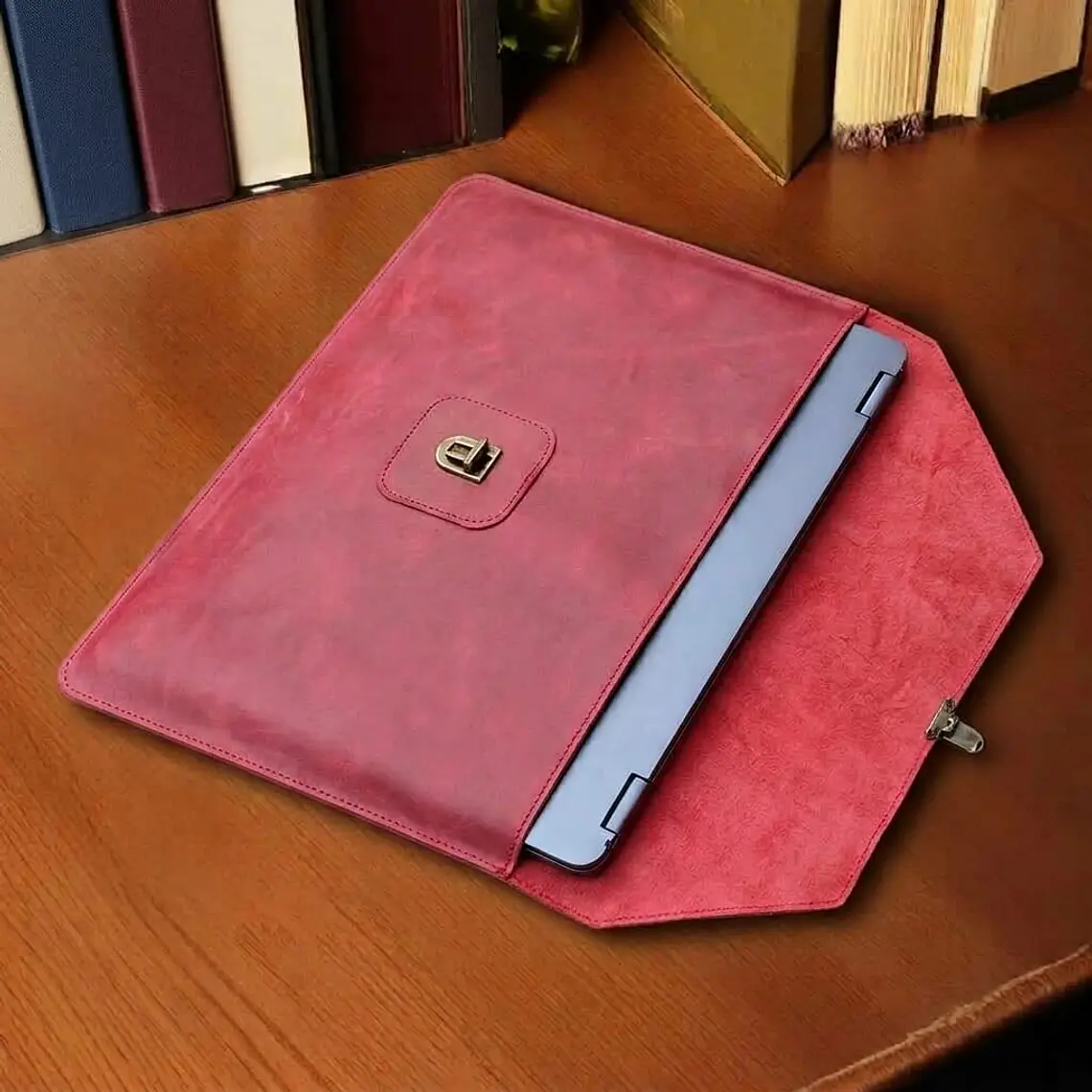 Funda para Notebook de Cuero — Hecha a Medida 8