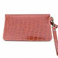 Billetera Mujer Multipropósito Camel Croco - Miniatura 5
