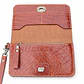 Billetera Mujer Multipropósito Camel Croco - Miniatura 8