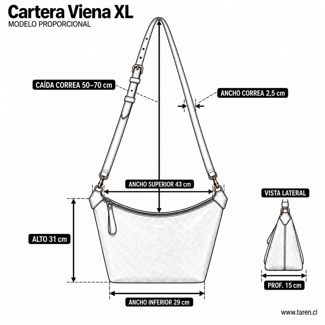 Cartera Viena XL Gamuzón 3
