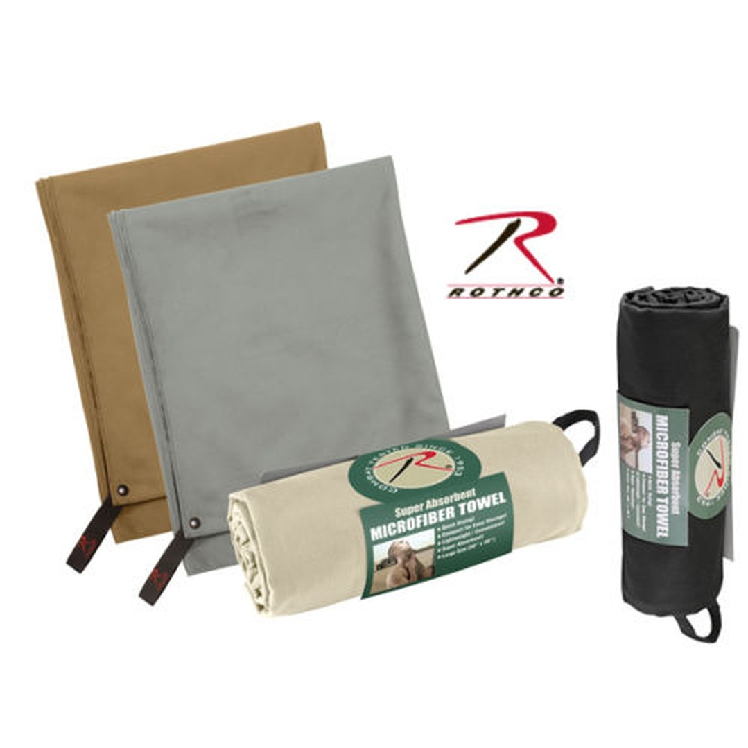 ROTHCO TOALLA DE MANOS MICROFIBRA COYOTE BR 94 1