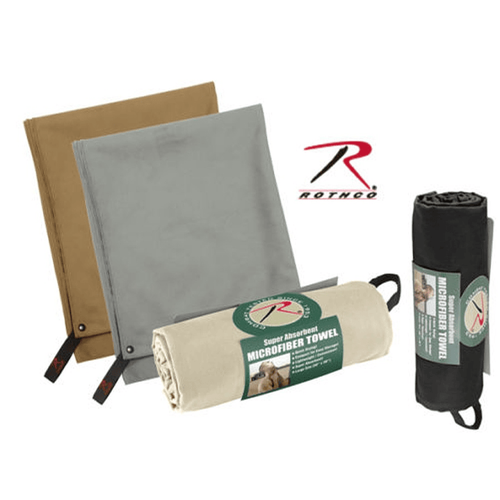 ROTHCO TOALLA DE MANOS MICROFIBRA COYOTE BR 94 1