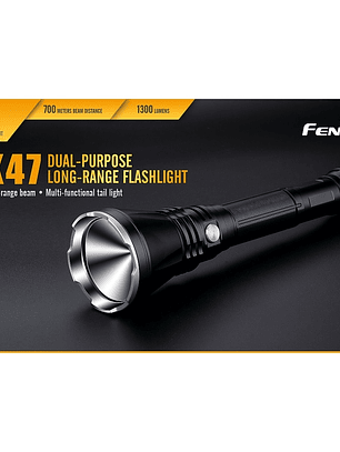 LINTERNA FENIX TK47 1300 LUMENS