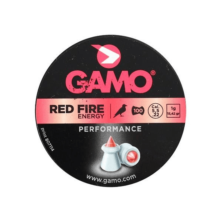 POSTON GAMO RED FIRE 5.5 LATA 100U 1