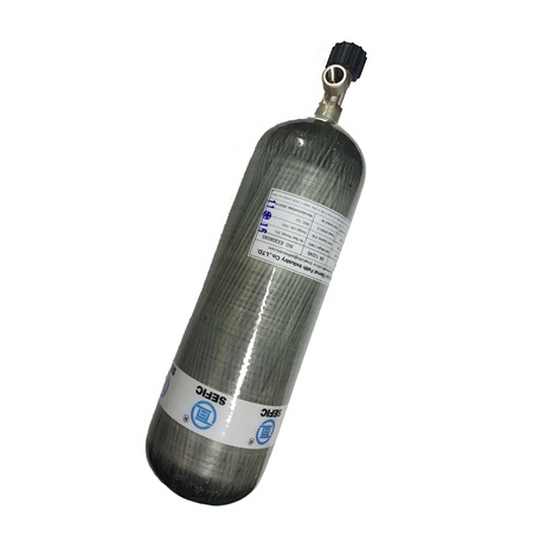 SCUBA FIBRA DE CARBONO  SEFIC 9 LITROS 1