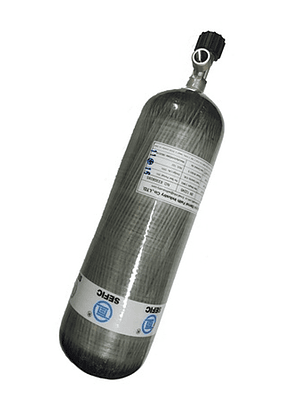 SCUBA FIBRA DE CARBONO  SEFIC 9 LITROS