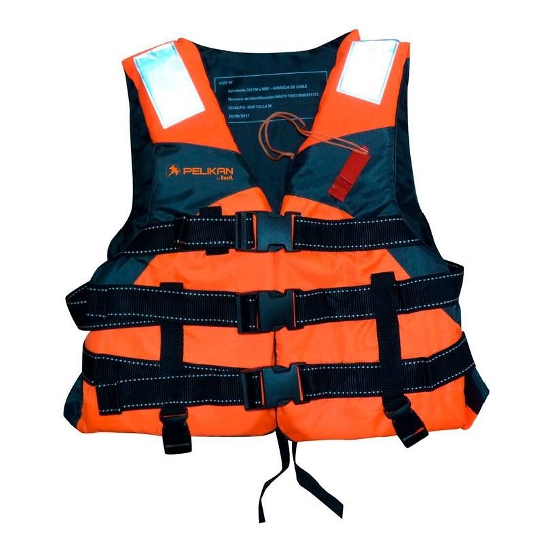 CHALECO SALVAVIDAS PELIKAN TALLA XL 1