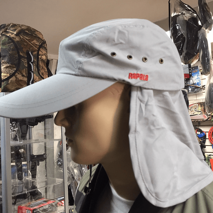 GORRO RAPALA GRIS AZUL 1